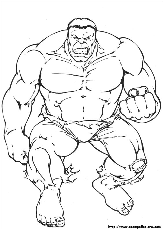 Disegni Hulk