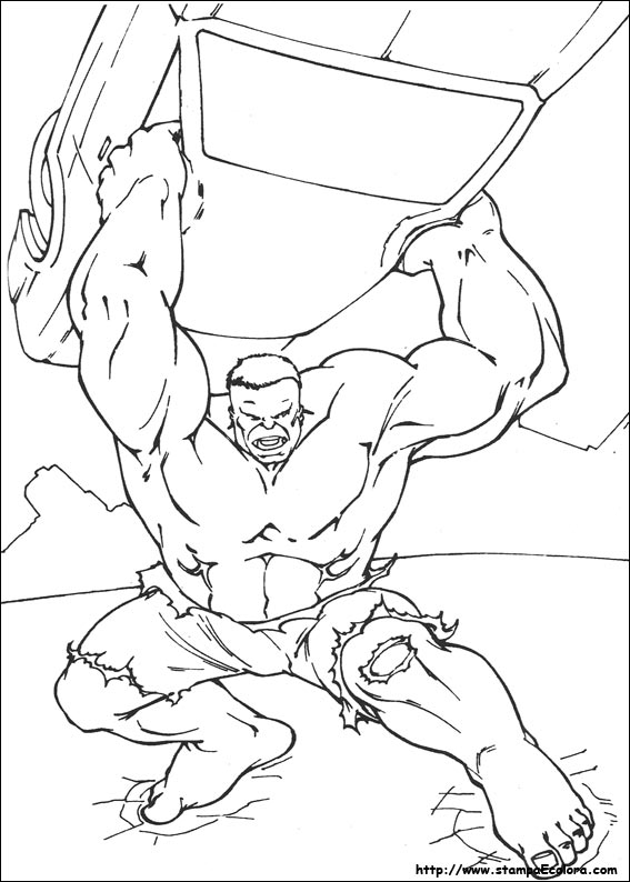 Disegni Hulk