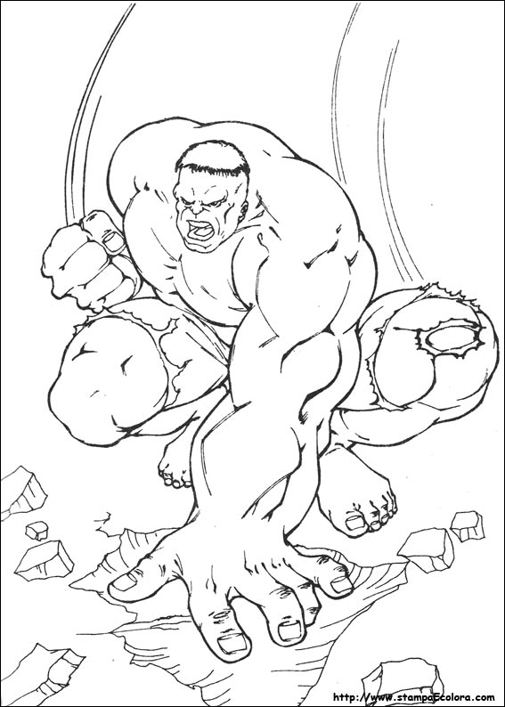 Disegni Hulk