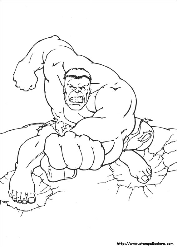 Disegni Hulk