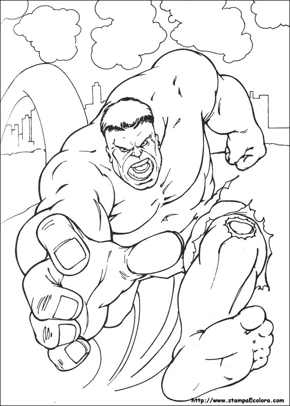 Disegni Hulk