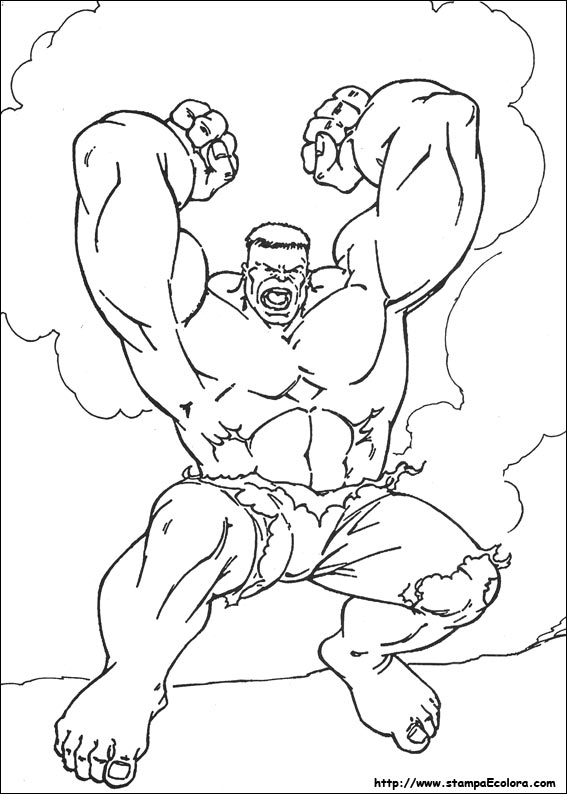 Disegni Hulk