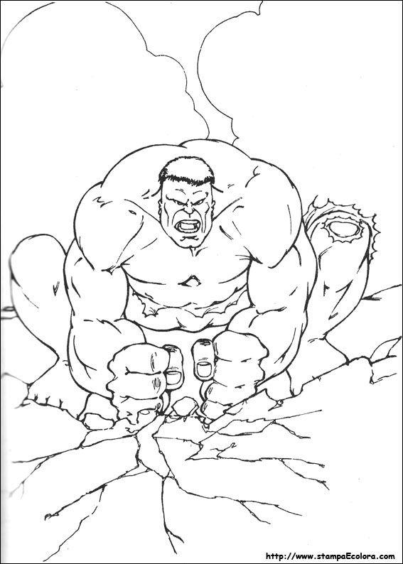 Disegni Hulk