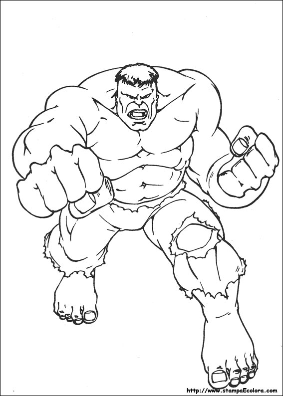 Disegni Hulk