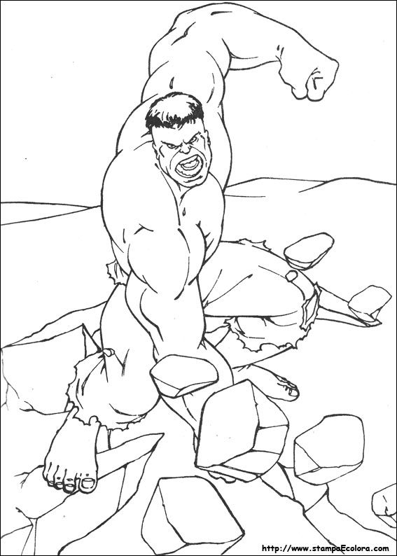 Disegni Hulk