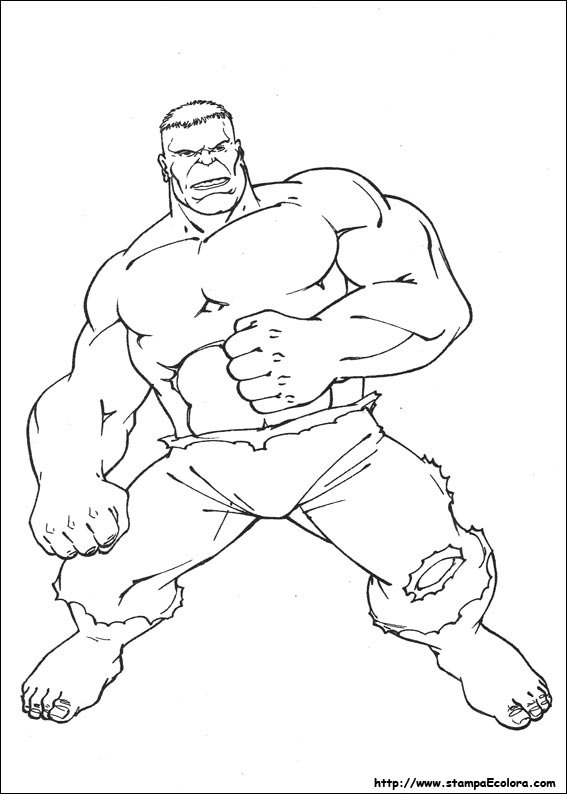 Disegni Hulk