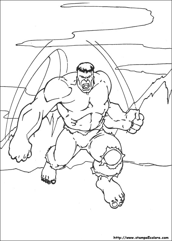 Disegni Hulk