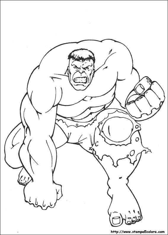 Disegni Hulk