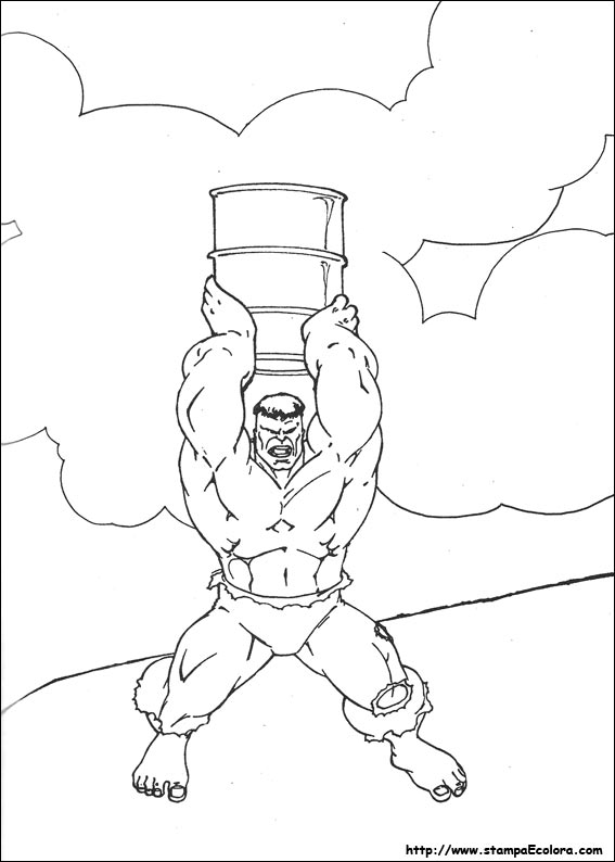 Disegni Hulk