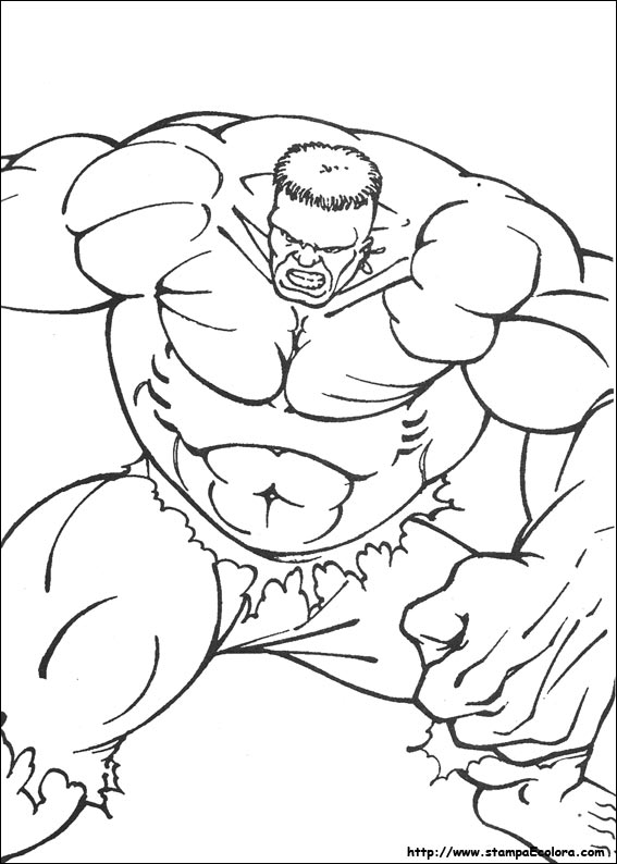 Disegni Hulk