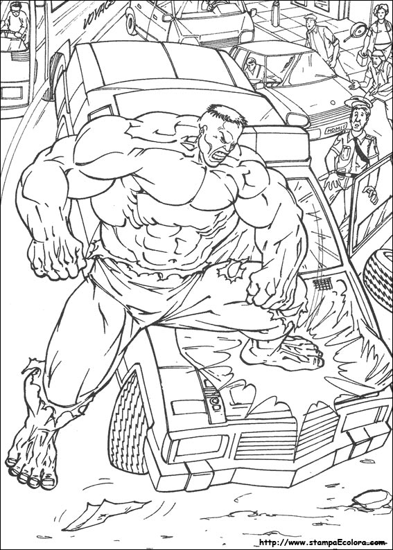 Disegni Hulk