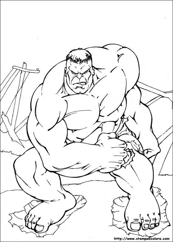 Disegni Hulk