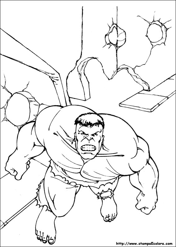 Disegni Hulk