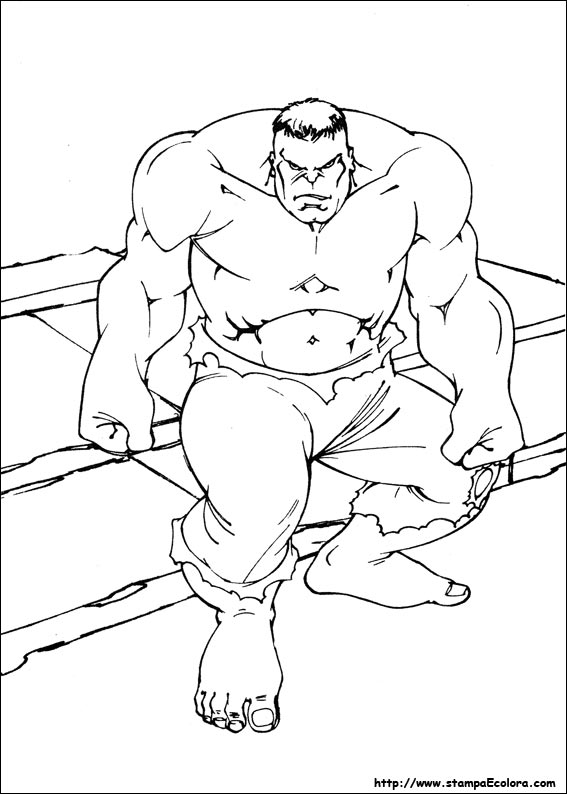 Disegni Hulk