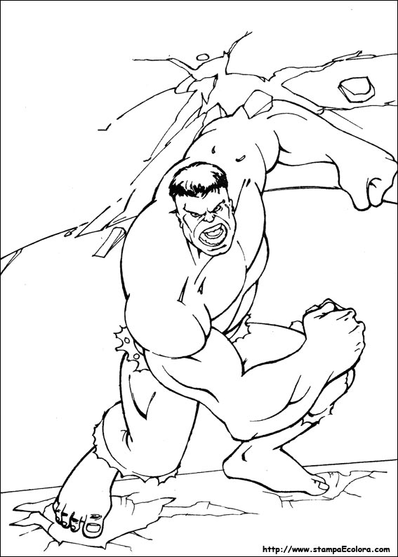 Disegni Hulk