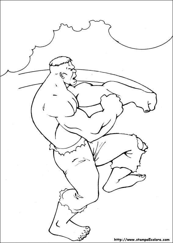 Disegni Hulk