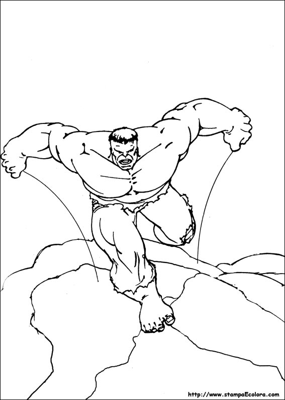 Disegni Hulk