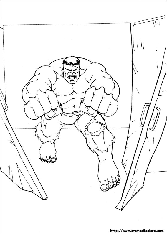 Disegni Hulk