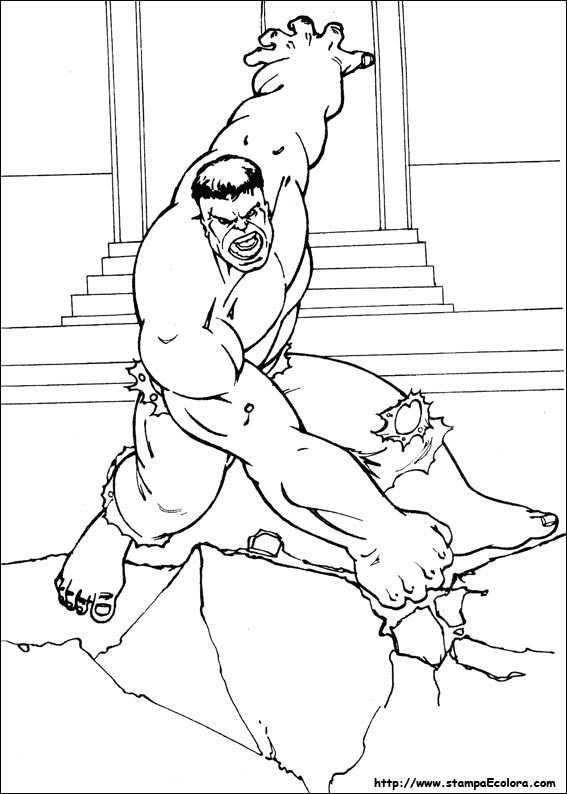 Disegni Hulk