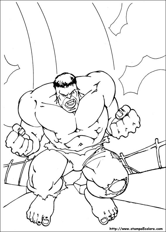 Disegni Hulk