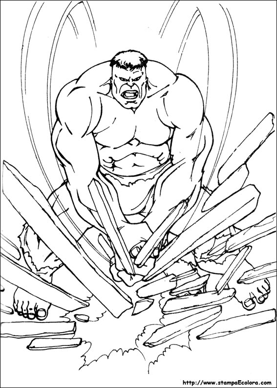 Disegni Hulk