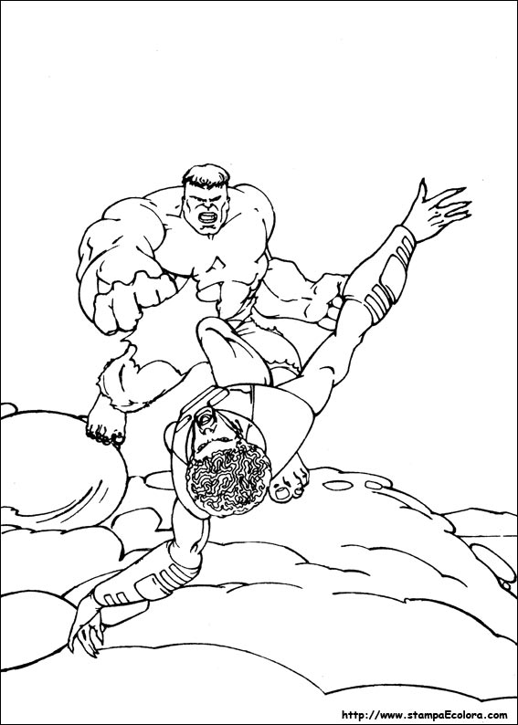 Disegni Hulk