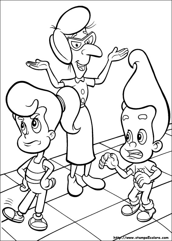 Disegni Jimmy Neutron