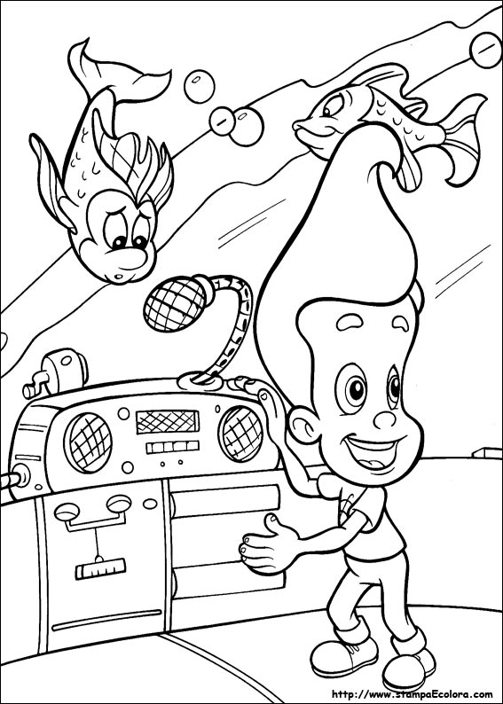 Disegni Jimmy Neutron