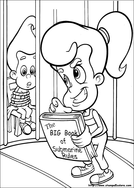 Disegni Jimmy Neutron