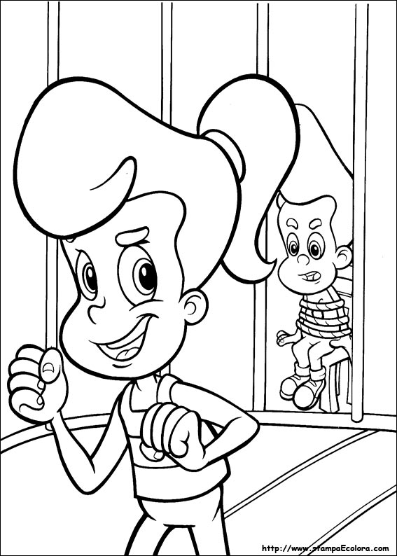 Disegni Jimmy Neutron