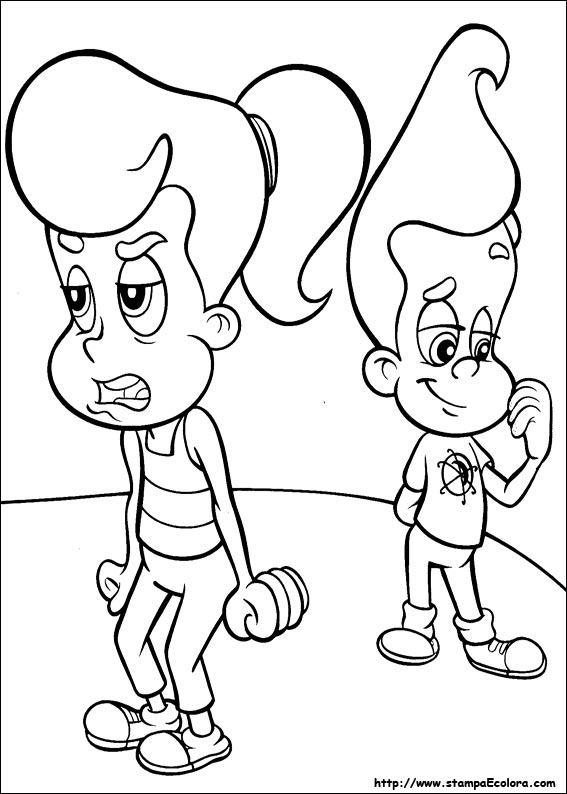 Disegni Jimmy Neutron