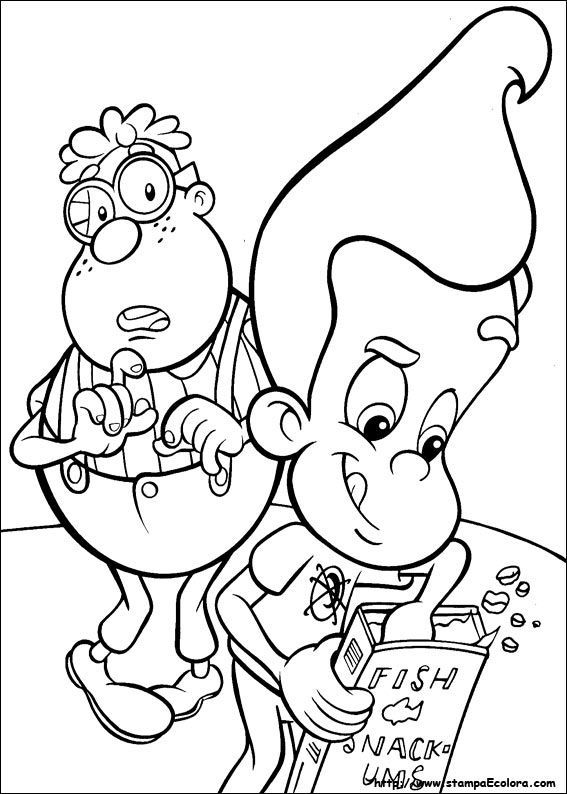 Disegni Jimmy Neutron