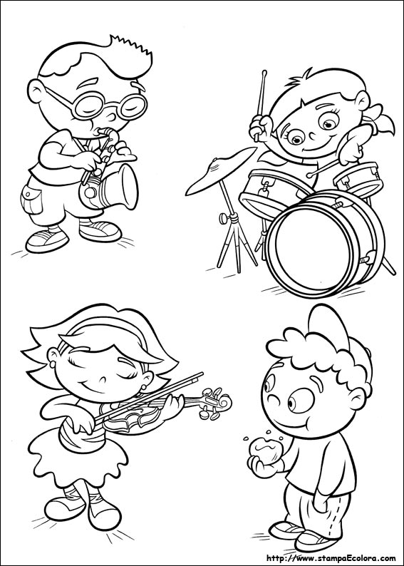 Disegni Little Einsteins