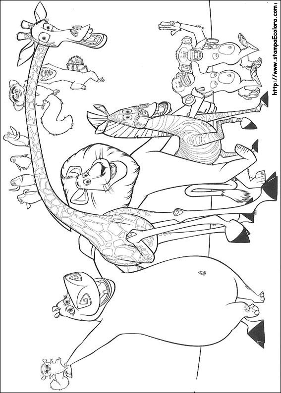 Disegni Madagascar