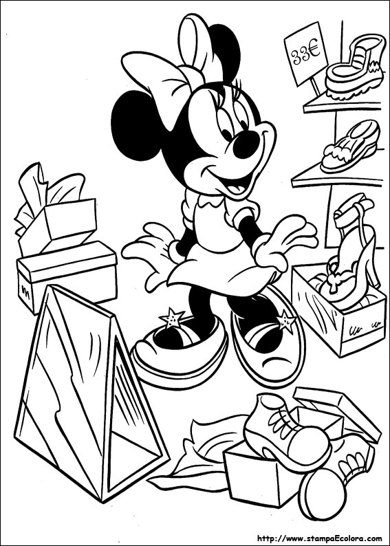 Disegni Minnie