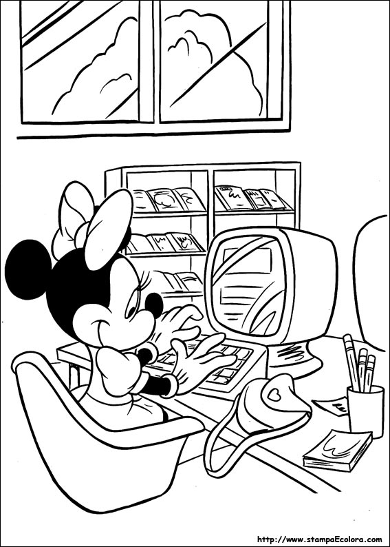 Disegni Minnie