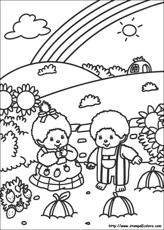 Disegni Monchhichi