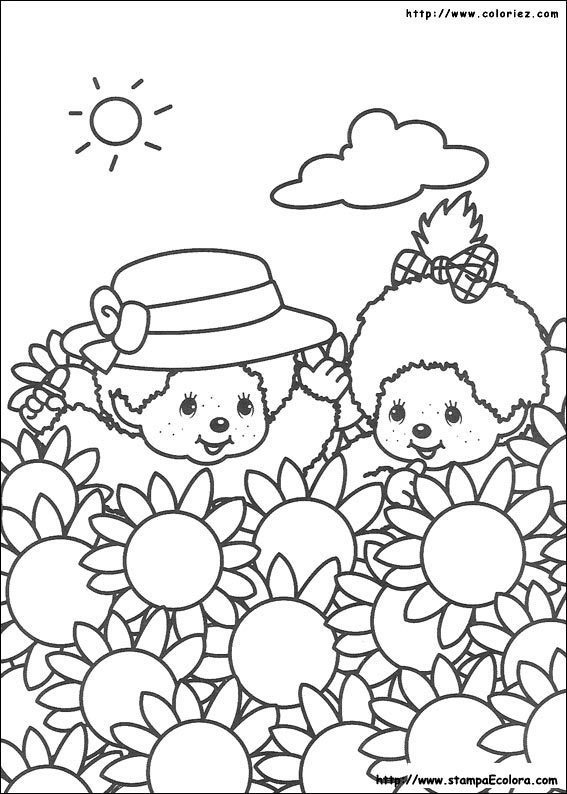 Disegni Monchhichi