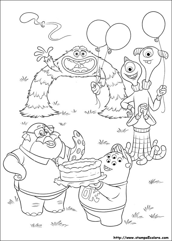 Disegni Monsters University