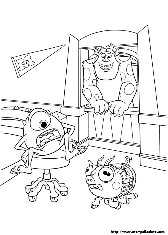 Disegni Monsters University