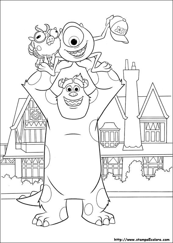 Disegni Monsters University