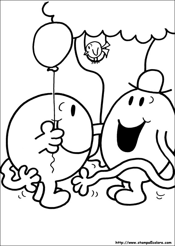 Disegni Mr. Men