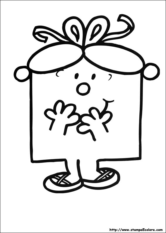 Disegni Mr. Men