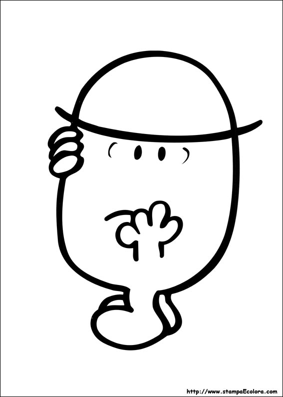 Disegni Mr. Men