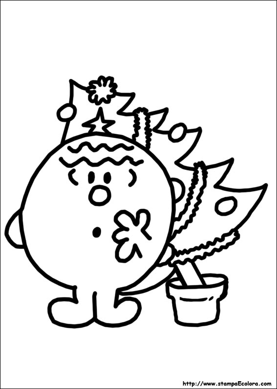 Disegni Mr. Men