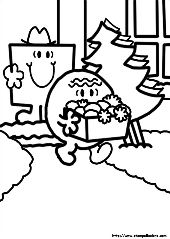 Disegni Mr. Men