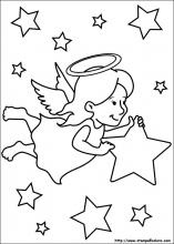 Disegni di natale da colorare Segni da copiare