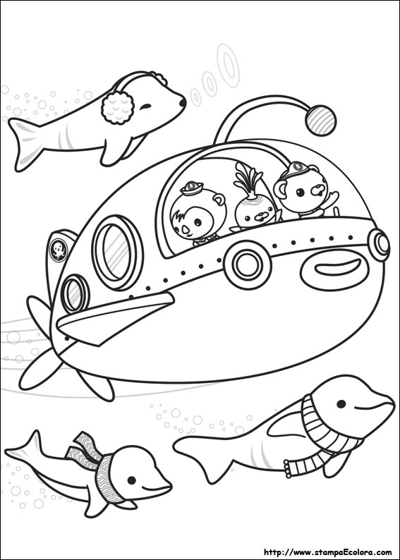 Disegni Octonauts