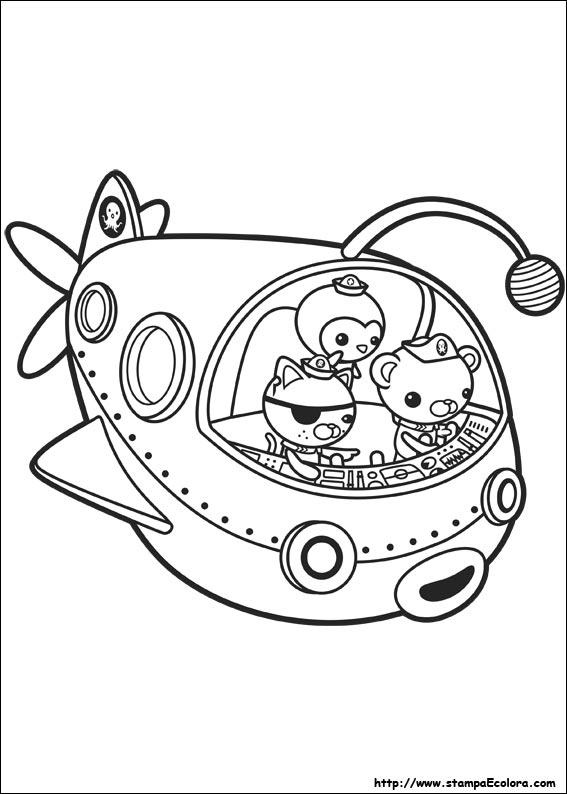 Disegni Octonauts