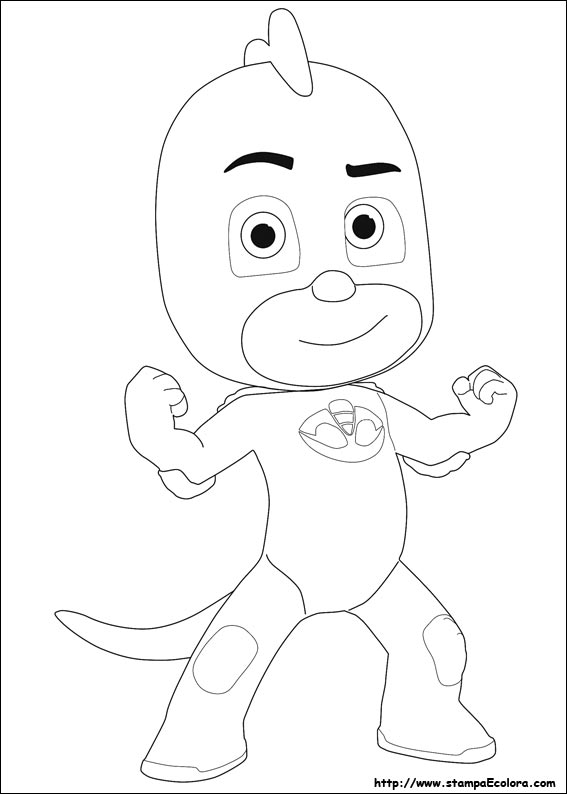 Disegni PJ Masks - Super pigiamini